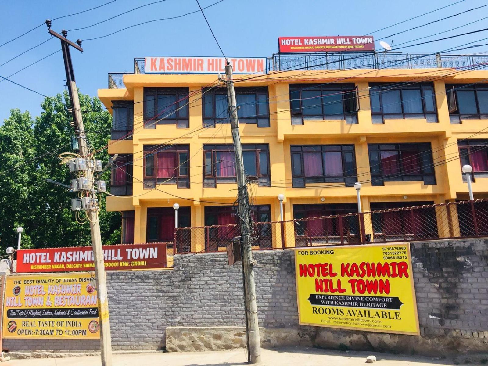 Kashmir Hill Town Hotell Srīnagar Eksteriør bilde